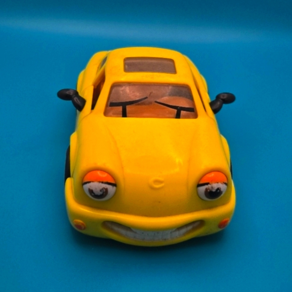 Yellow Toy Car Chevron